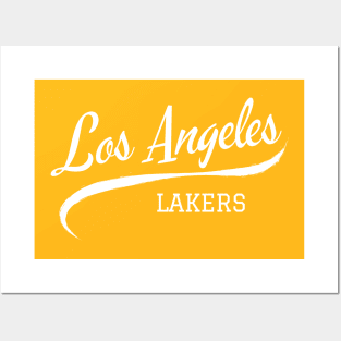 Lakers Retro Posters and Art